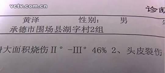 圍場湖字村一居民家中發生煤氣爆炸